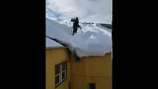 Extreme Snow Removal - part 1 #youtube #shorts