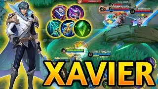 XAVIER ONE-SHOTS in SOLO RANK! Snipes, Stuns & Carry Plays &ndash; MLBB 2025
