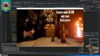 UE4 + HTC Vive Fullscreen VR Tutorial