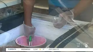 Aviation themed ice cream shop on Indy's near northside helps young people soar