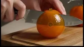 The Most Satisfying Orange Cutting You&rsquo;ll Hear Today 🍊✨ (ASMr)#satisfying #asmr #foryou #shorts
