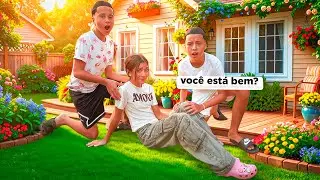 OS GÊMEOS ANTÔNIO E JP SALVARAM A SOPHIA QUE SE MACHUCOU •Antônio e JP•