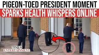 Trump&rsquo;s Strange Walk Goes Viral: Pigeon-Toed Clip Fuels New Health Speculation