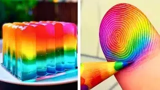 Relaxing ASMR:Glass Fruit Cutting,Gentle Cooking &Smooth Cake Decorating #asmr#satisfying#cakemaking