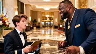 Front Desk Clerk Embarrasses Big Shaq&mdash;Only to Discover He Owns the Hotel!Emotional Stories