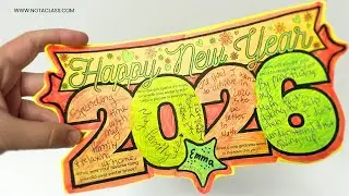 New Years 2026 Goal Setting Craft Activity | Back from Winter Break Activities