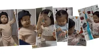 26.1.17.(토) 17개월아기 일상 #17개월아기 #돌아기 #아기릴스 #아기놀이 #아기장난감 #아기책 #성장기록 #아기 #아기일상 #아기브이로그 #유아 #유아식 #아기먹방 
