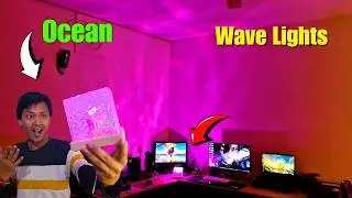 Projector Light Star Projector Night Light with 16 Colors, 30 Modes Ocean Wave Light Projector