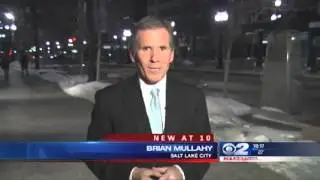 KUTV Reporter Dodges Kiss and Keeps Reporting