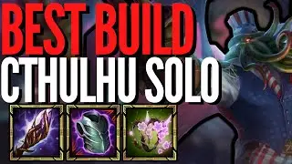 FAE BLESSED + CTHULHU IS A MUST | Smite Season 9 Ranked Conquest | BIG BOY SOLO