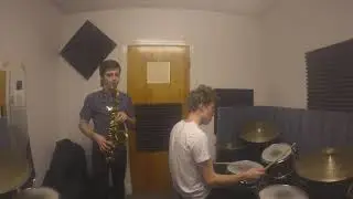 Beautiful Love (Practice Room Jam) - Sax/Drum Duet