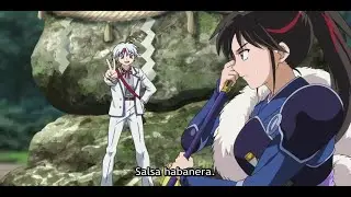 Hanyo No Yashahime: Sengoku Otogizoushi - Towa le lanza salsa habanera a Totetsu