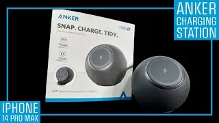 Anker Magnetic Desktop Charging Station(MagGo), 637 Magnetic Wireless Charger for iPhone