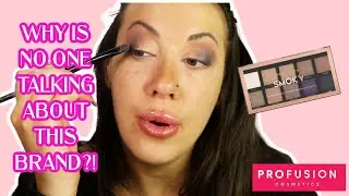 PROFUSION SMOKEY EYESHADOW PALETTE REVIEW (you NEED this in your collection)