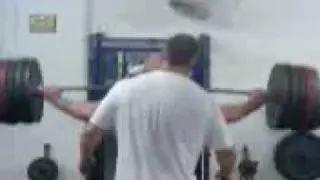 Big Neil Squat 230kg at Castle Gym Nottingham