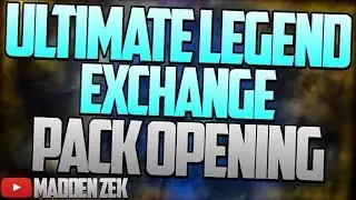 3 ULTIMATE LEGEND EXCHANGE PACKS!! IS IT WORTH IT?? - Madden Mobile 16