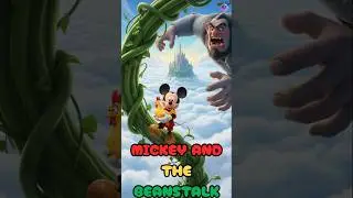 Mickey and the Beanstalk 🌱🏰✨ | Magical Bedtime Story for Kids | Poki&rsquo;s Tales #bedtimestory