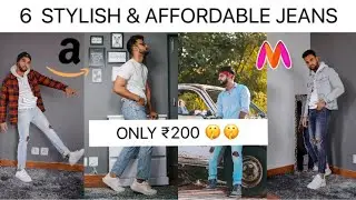 6 Stylish & Affordable Jeans For Men |  Starting from ₹200 |  Affordable Summer Fashion