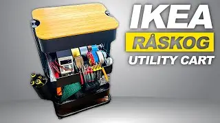 My IKEA RASKOG Utility Cart Organization