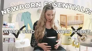 PREGNANCY & NEWBORN ESSENTIALS LIST: What I'm Buying for Baby #2