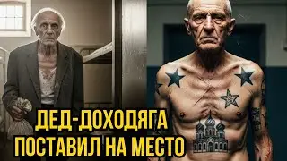 ВОР В ЗАКОНЕ РЕШИЛ ПРОВЕРИТЬ СТАРИКА НА ПРОЧНОСТЬ,  НО УВИДЕВ ЕГО ШРАМЫ, ПЕРВЫЙ ПРОТЯНУЛ РУКУ!