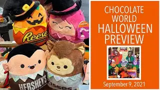 CHOCOLATE WORLD!! Halloween Preview, Candy Themed Squishables & More! VLOG: September 9, 2021