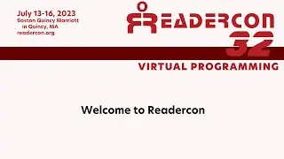 Welcome to Readercon