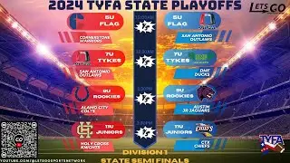 2024 TYFA PLAYOFFS | State Semi Finals Livestream