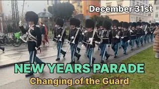 New Years Parade! December 31st Change of the Guard #changingoftheguards #royalguard #sightseeing 