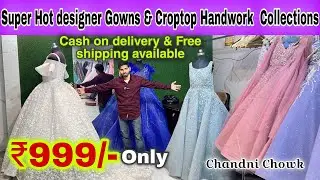 Super Hot Gowns & Croptop Collection | gown on wholesale | croptop on wholesale | danish Collection