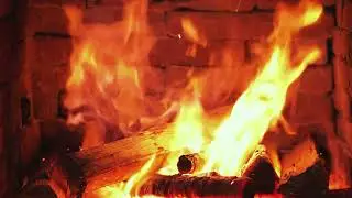 Smooth Jazz Winter Frost Night &ndash; Saxophone Calm beside Gentle 4K Fireplace