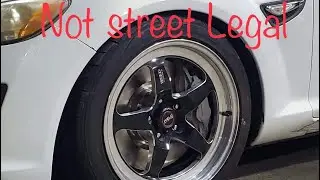Mazda RX8 14in Big brake kit installation