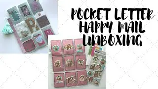 HOW TO MAKE A POCKET LETTER | HAPPY MAIL UNBOXING