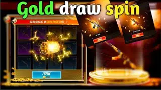 Free fire gold draw event spin | How to complete gold draw event | free fire new event |