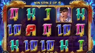 Slots session with a mighty win!!!!