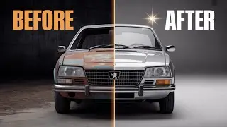 Revive the Beaten-Up Pars Peugeot: Full Restoration from Rust to Shine!