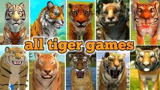 I downloaded All TIGER games in the  play store!  All 43 tiger simulator games 🐯  multiplayer single