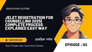 Jelet Registration for Counselling 2025| Complete Process Explained Easy Way #jelet2025