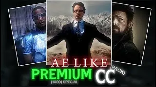 1000 Special ! Ae Like Premium CC Giveaway For Capcut Users 🔥🔥