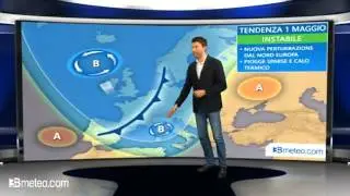 Meteo weekend 1 Maggio: altre piogge in arrivo