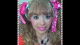 maquillaje de payasita fiesta infantil colaboracion