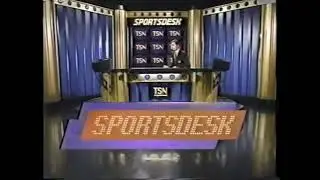 TSN Sportsdesk intro & bumpers #2 1991
