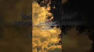 The life of the prophet Muhammad ﷺ step by step lart-110 #islam #english #usa #viral #shorts #life