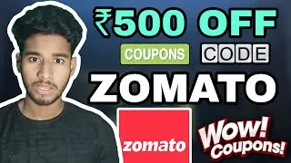 🍕Zomato Coupon Code Today 😋 | Flat 80% OFF + ₹250 Extra Cashback 💸 | Zomato Offers 2025 🔥