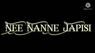 Hey Nalle Nalle Nee Nanne JapisiHey Nalle Nalle Aa Kanna Kidigi