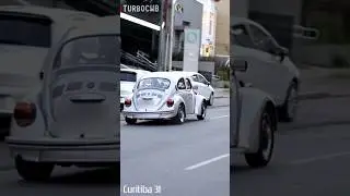 Vejam esse Fusca turbo acelerando na rua! @TurboCWB #fusca #aircooled #shorts