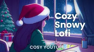 Snowy Night Vibes ❄️📚 lofi to relax & draw