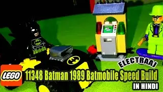 Lego 11348 Batman 1989 Batmobile Speed Build from Tim Burton Film | play fun with electraaj
