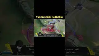 ✅️Vale New Skin Red & Blue