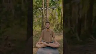 Started 365 Days Yoga Challenge (Day 1) practice in the next video #yogaeveryday #yogaeverywhere